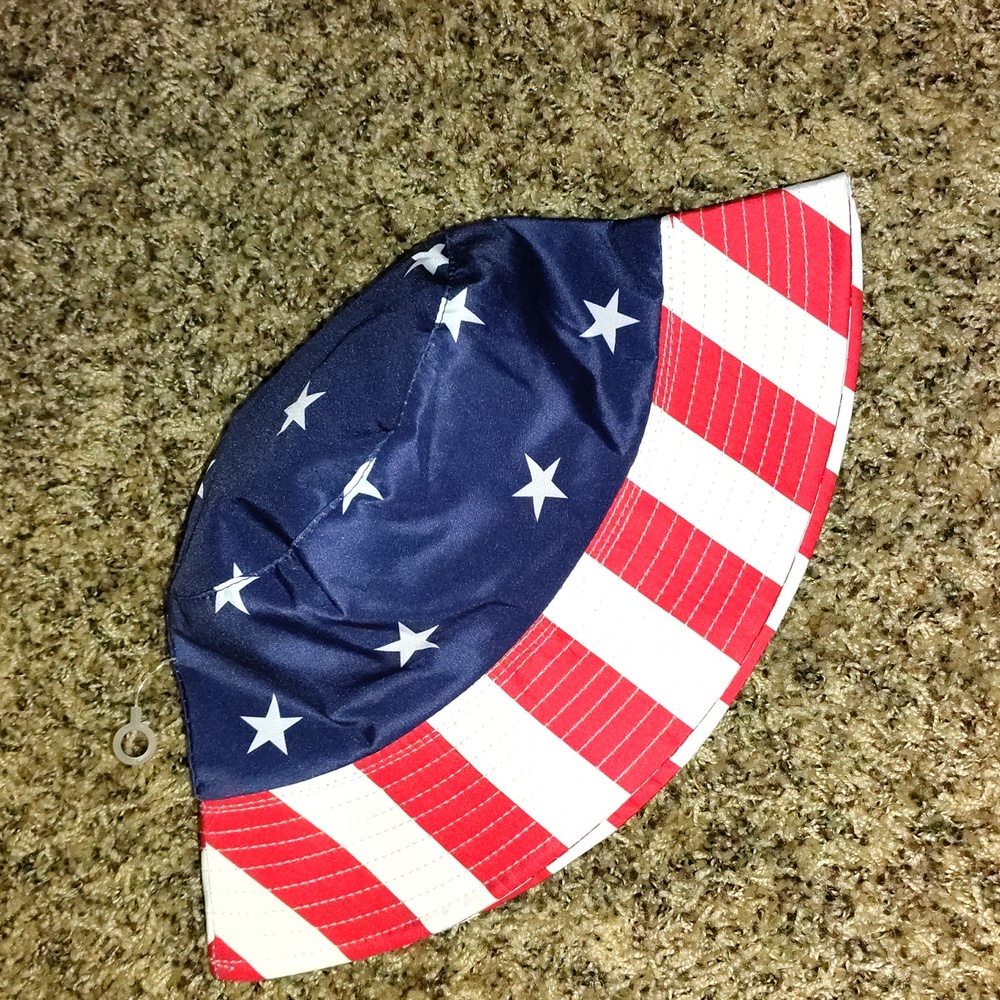 Patriotic Beach Hat (Toddler/ small child)